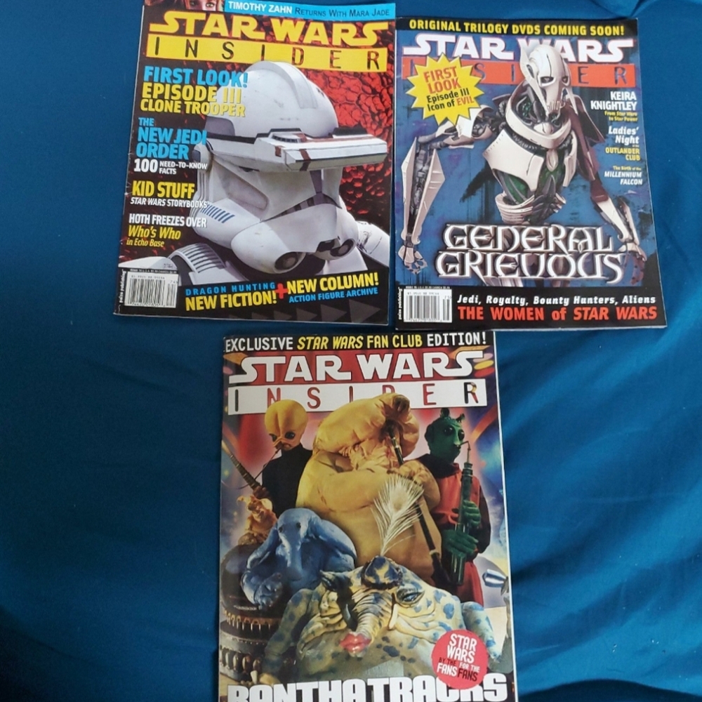 Star wars insider magazine lot
